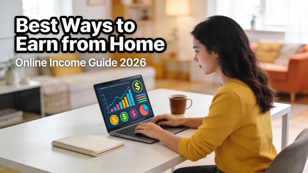 ২০২৬ সালে ঘরে বসে আয় করার সেরা উপায়