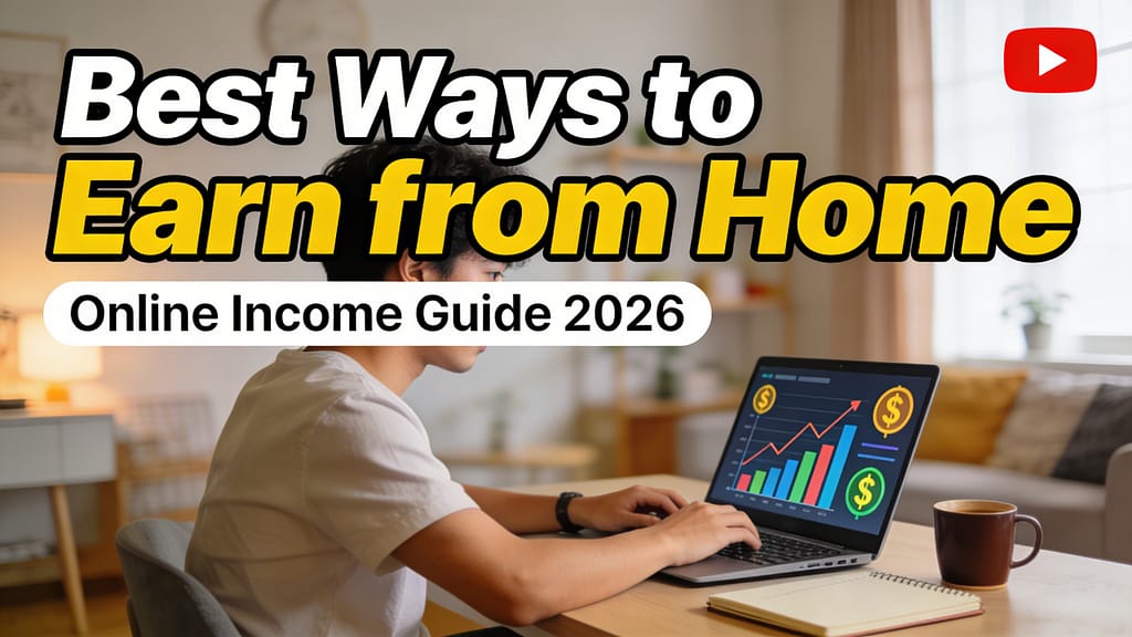২০২৬ সালে ঘরে বসে আয় করার সেরা উপায়