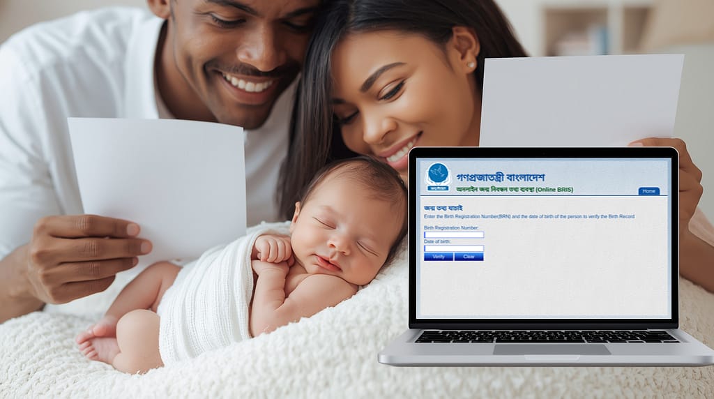 নতুন জন্ম নিবন্ধন করার উপায়