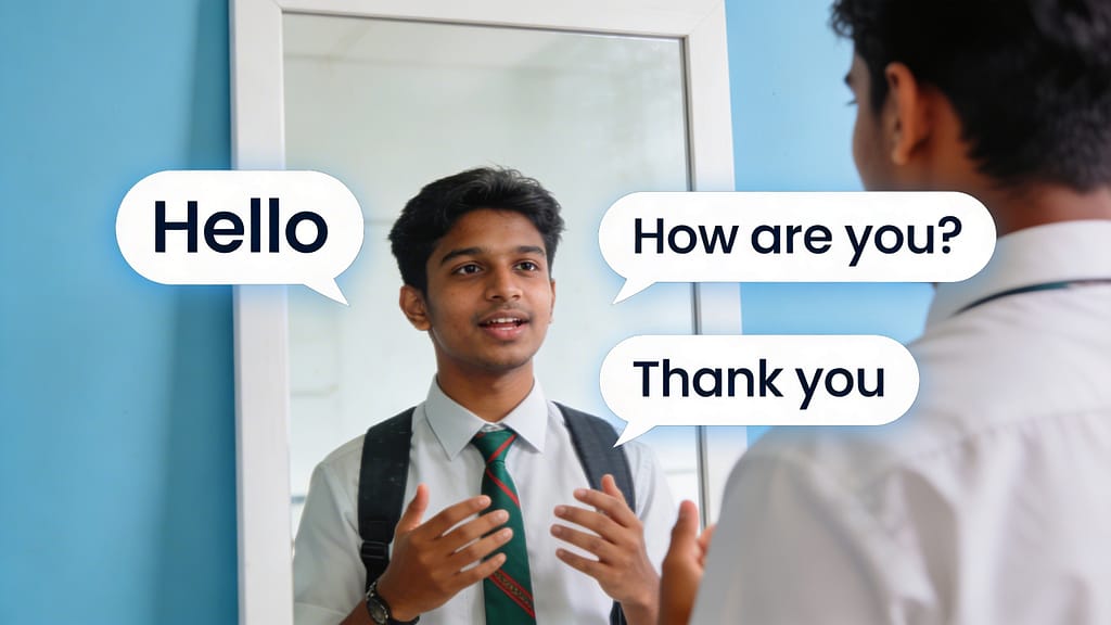 Spoken in English